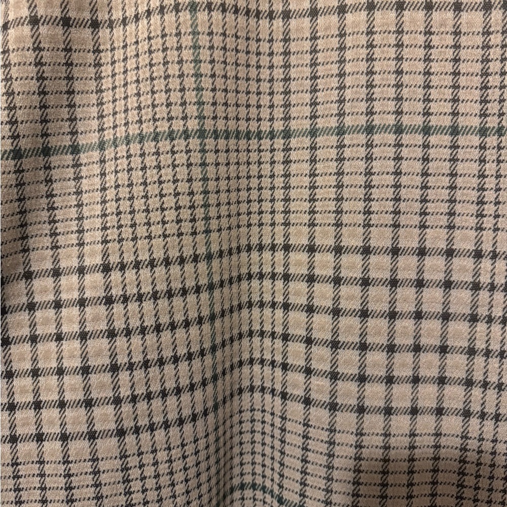 MELLODAY Gray Plaid Trench Coat - Picture 5 of 6